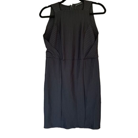 Zara Striped Jacquard Dress L - Picture 4 of 8
